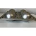 Vintage Aluminum Commercial 3D Egg Shaped Cake Pans Chocolate Mold Lot of 2