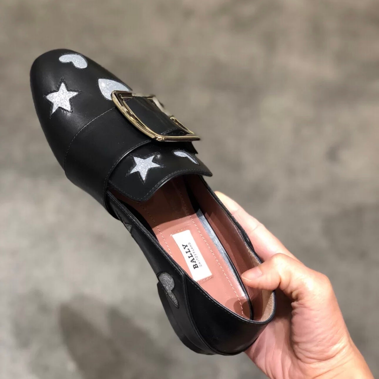 Bally Janelle Leather Loafers