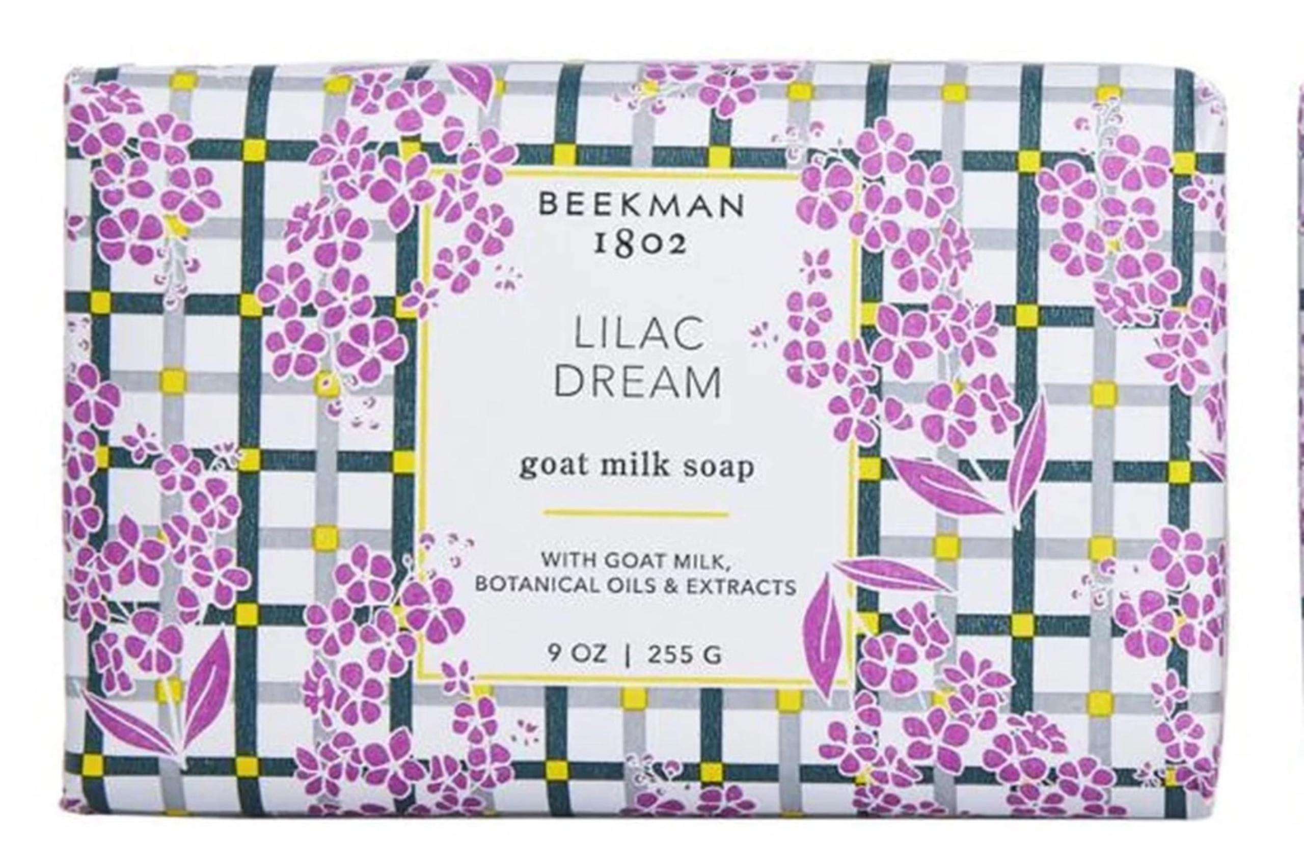 Lilac Dream Goat Milk Soap 9 oz - Beekman 1802