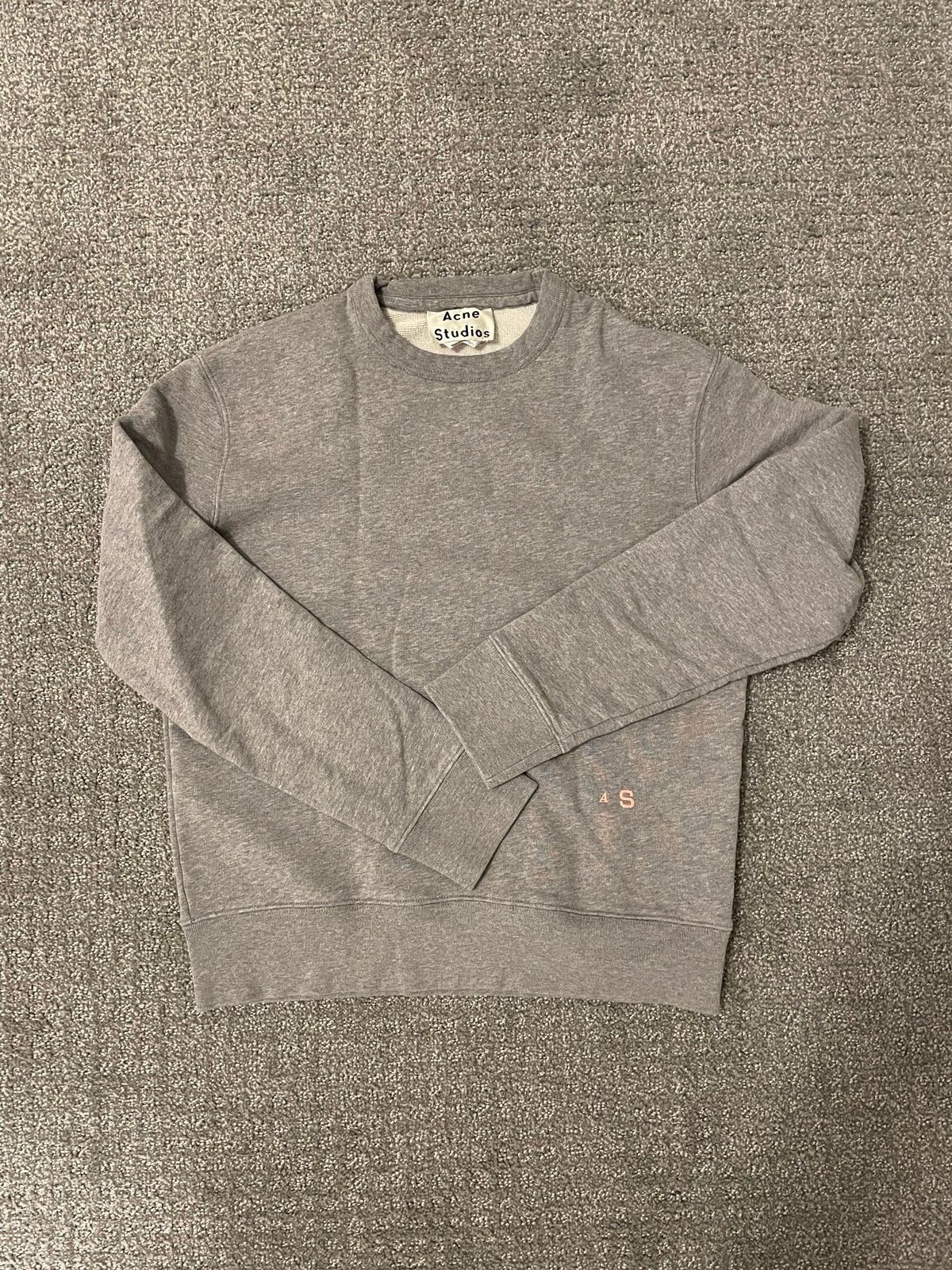 [Like New] Acne Studios Sweatshirt Heather Grey