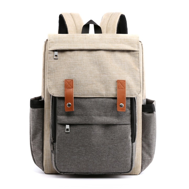 Baby Diaper Backpack Large Diaper Bag with Insulated Pockets Stroller Straps
