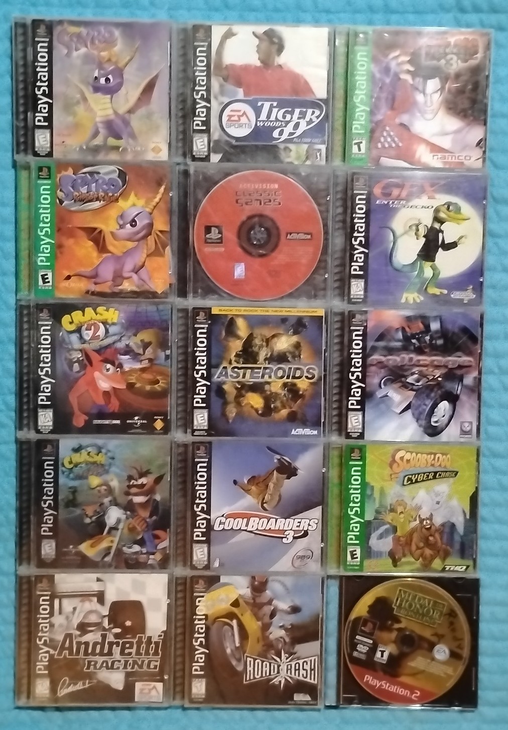 Untested PS1 Game Lot -  15 Games