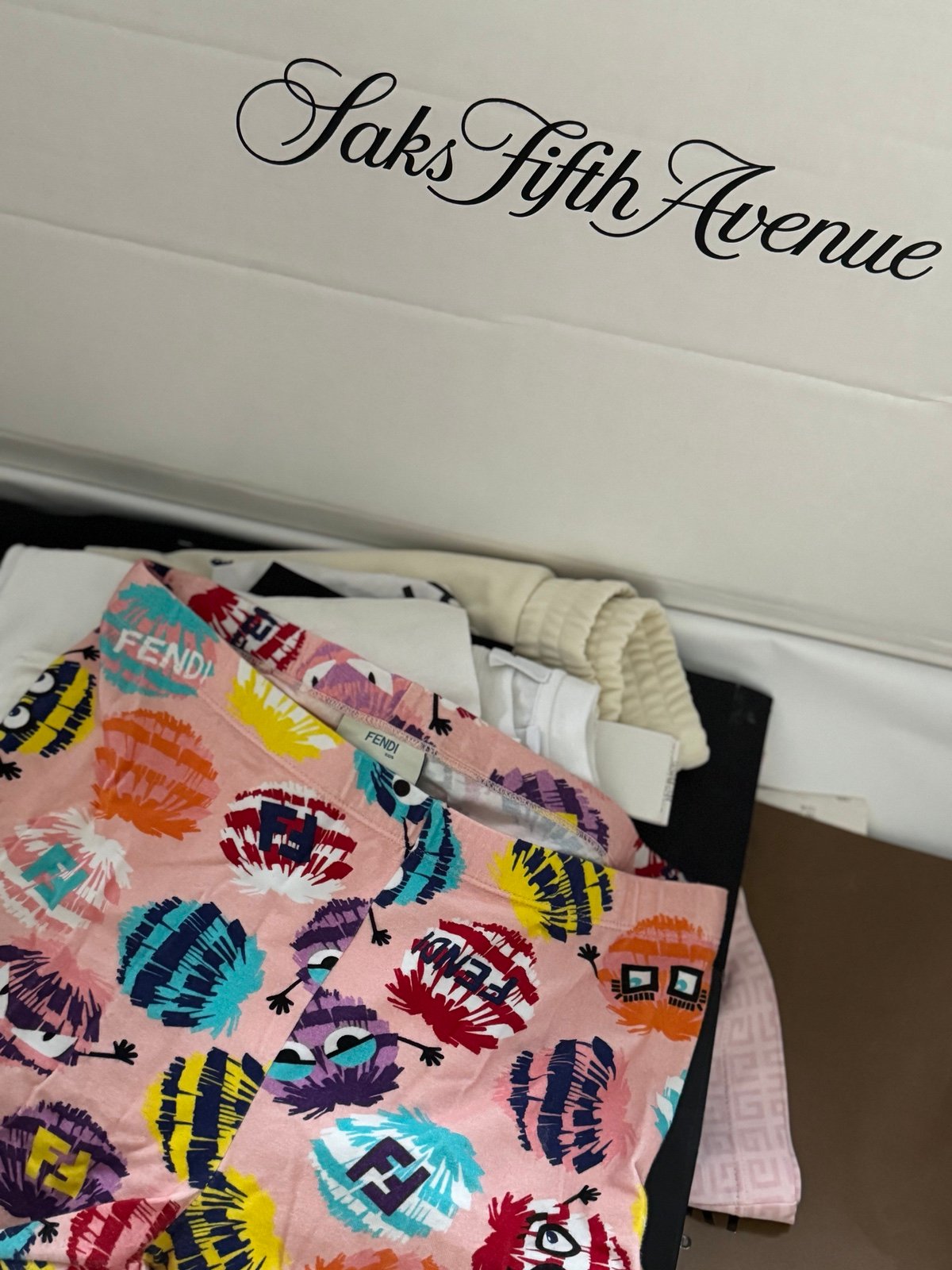 Fendi girls leggings