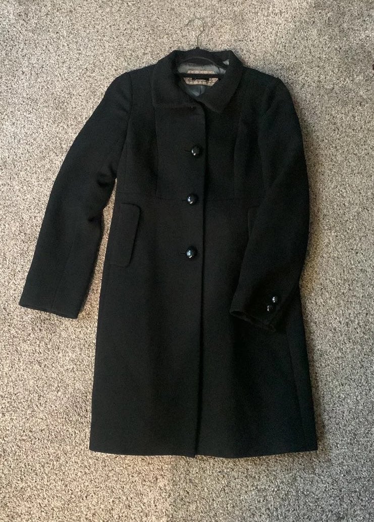 J crew wool coat size small