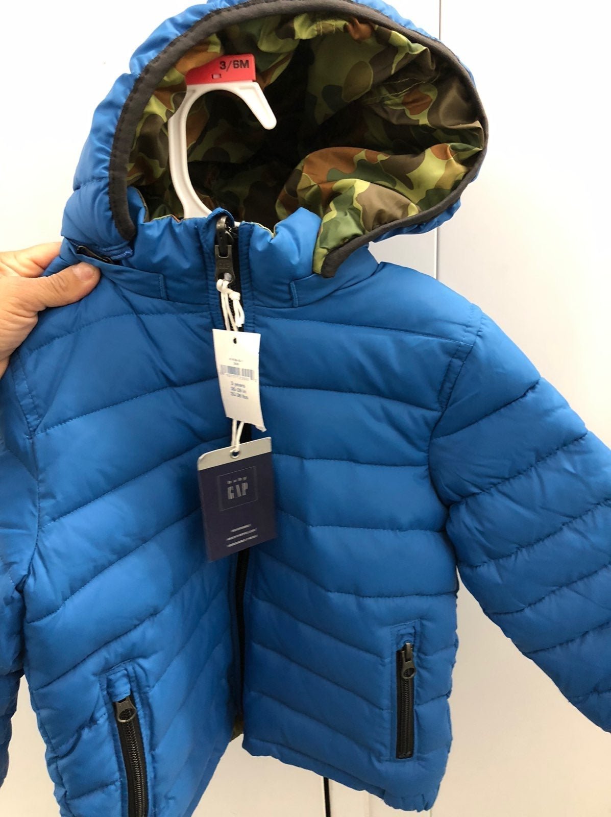 Gap toddler boy reversible Jacket years