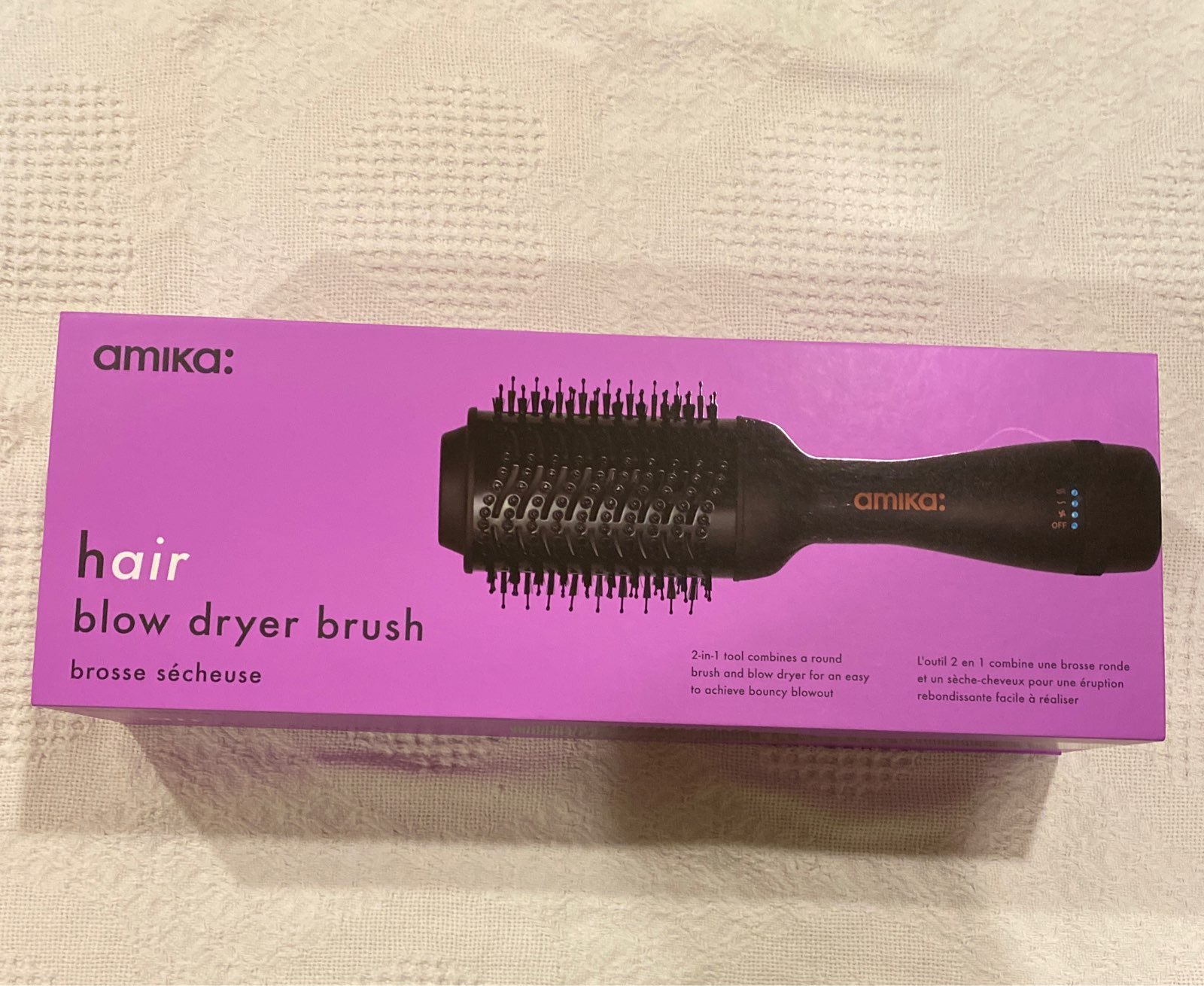Amika Hair Blow Dryer Brush 2 in 1 Tool