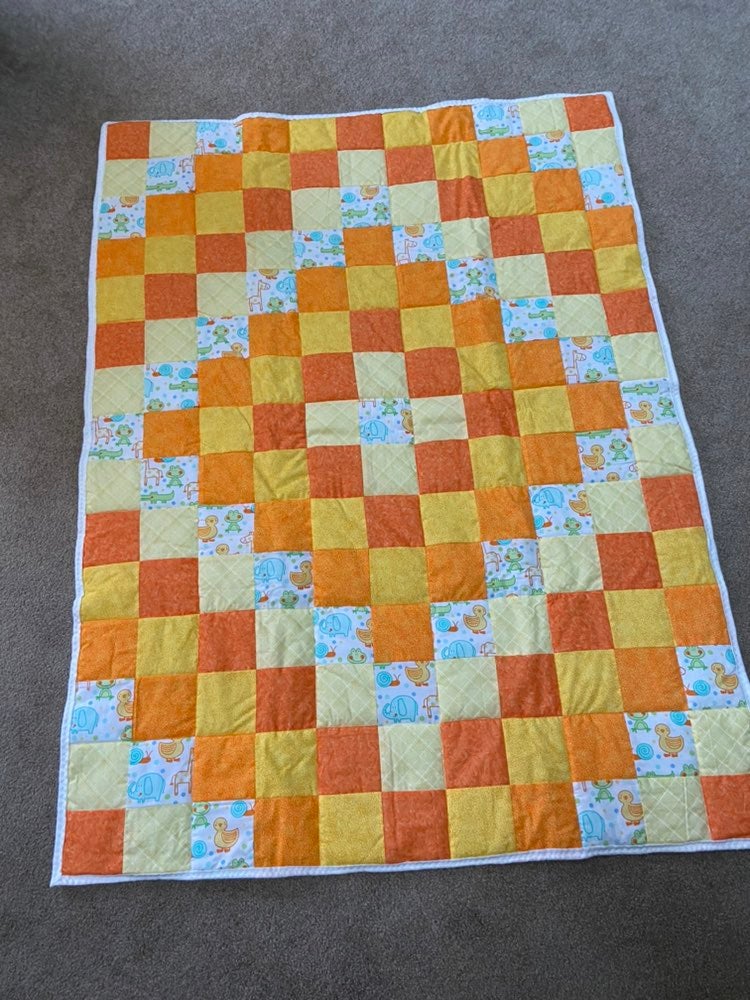 Handmade baby/lap quilt