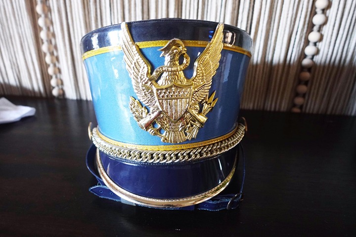 Marching Band Hat | Blue and Gold Band Hat