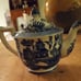 Vintage Blue Willow Teapot