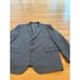 Egara grey 100% wool blazer suit jacket size 48R.