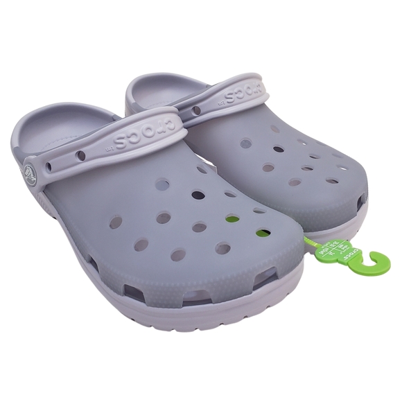 CROCS Women's Classic Frosted Clogs Size 8 Purple Moon NWT