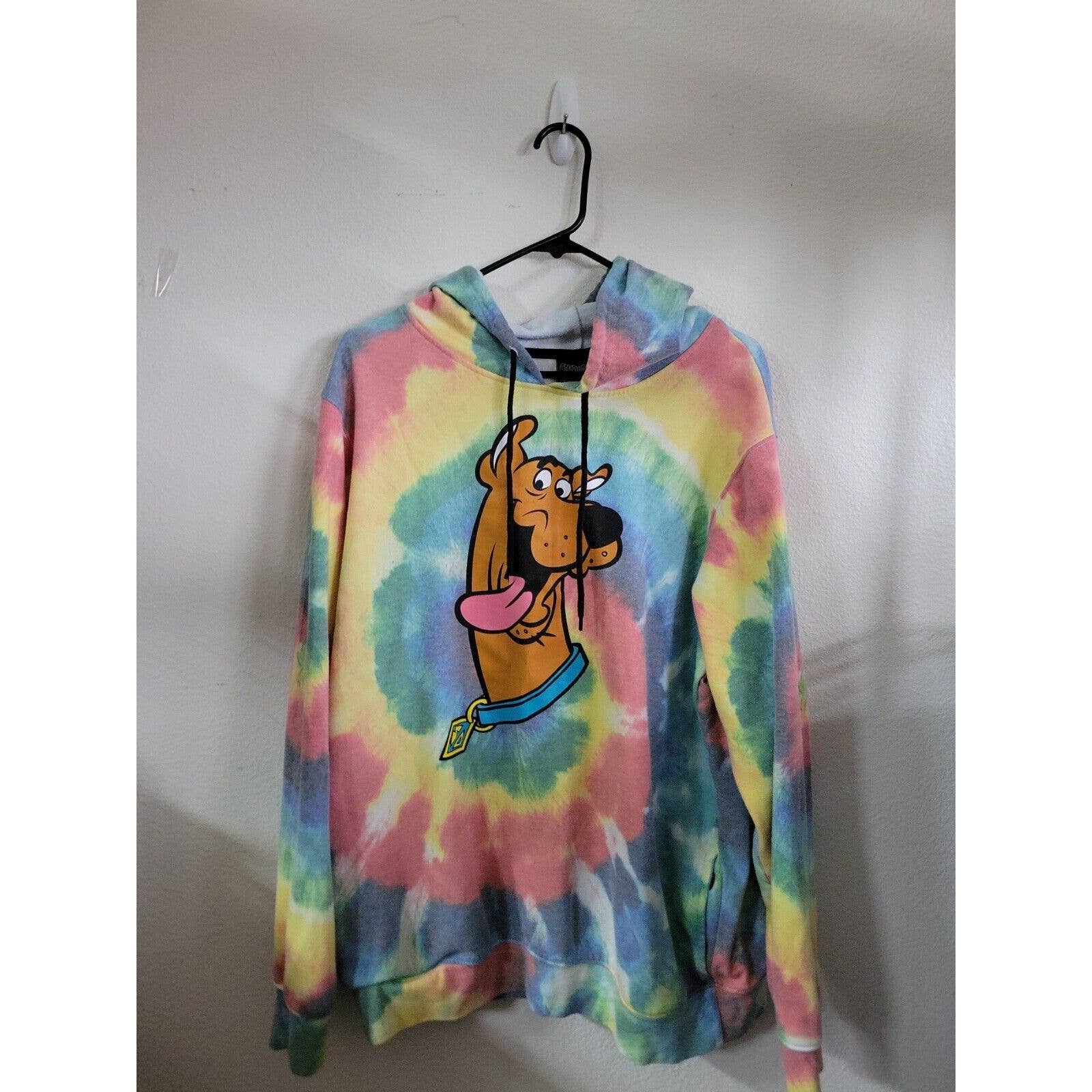 Scooby Doo Tie Dye Sweathirts Pullovers for Men Mercari