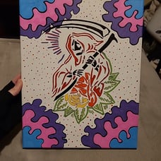 painting canvas