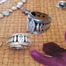 RARE Silpada Sterling & Zirconia Ring, Sz 9