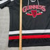 Guinness Beer 1759 Stitched Hockey Jersey Black Red White IRELAND Mens Sz XL