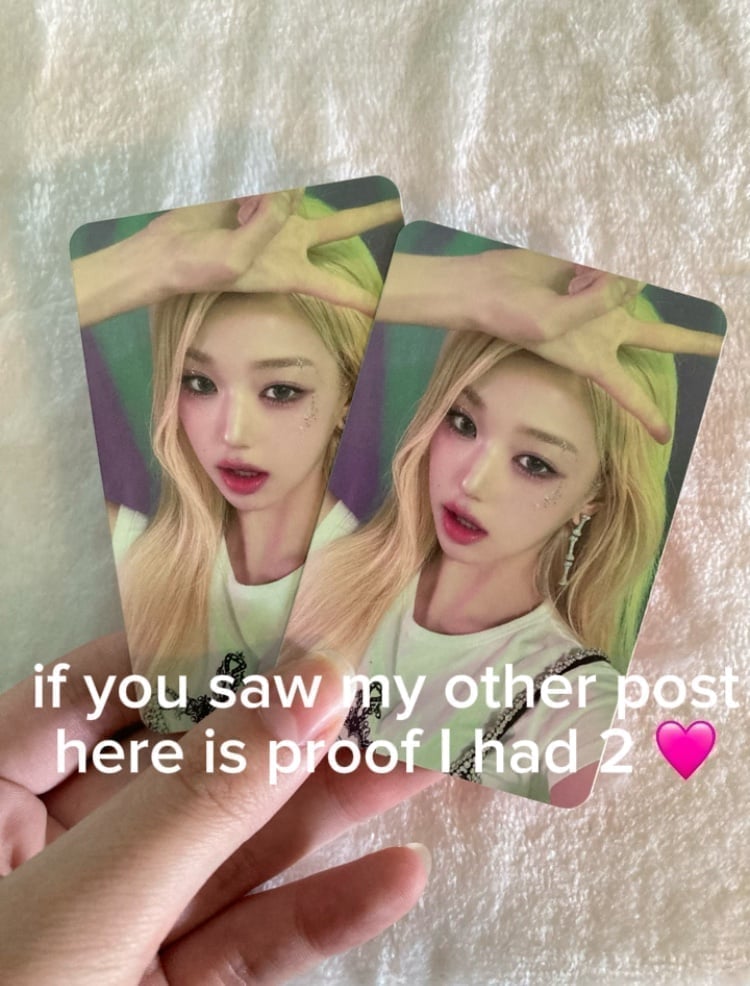 Wonyoung US Exclusive Ive Mine Photocard | Mercari