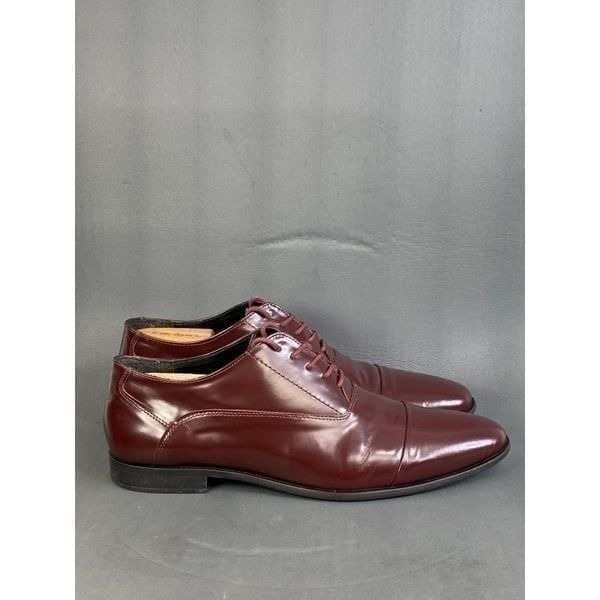 KG By Kurt Geiger Rayleigh Hi Shine Derby Oxford Shoes mens size 10 (43)