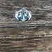 Vintage Carolyn Pollack RELIOS 925 Sterling Silver Multi Gem Inlay Ring Sz 6