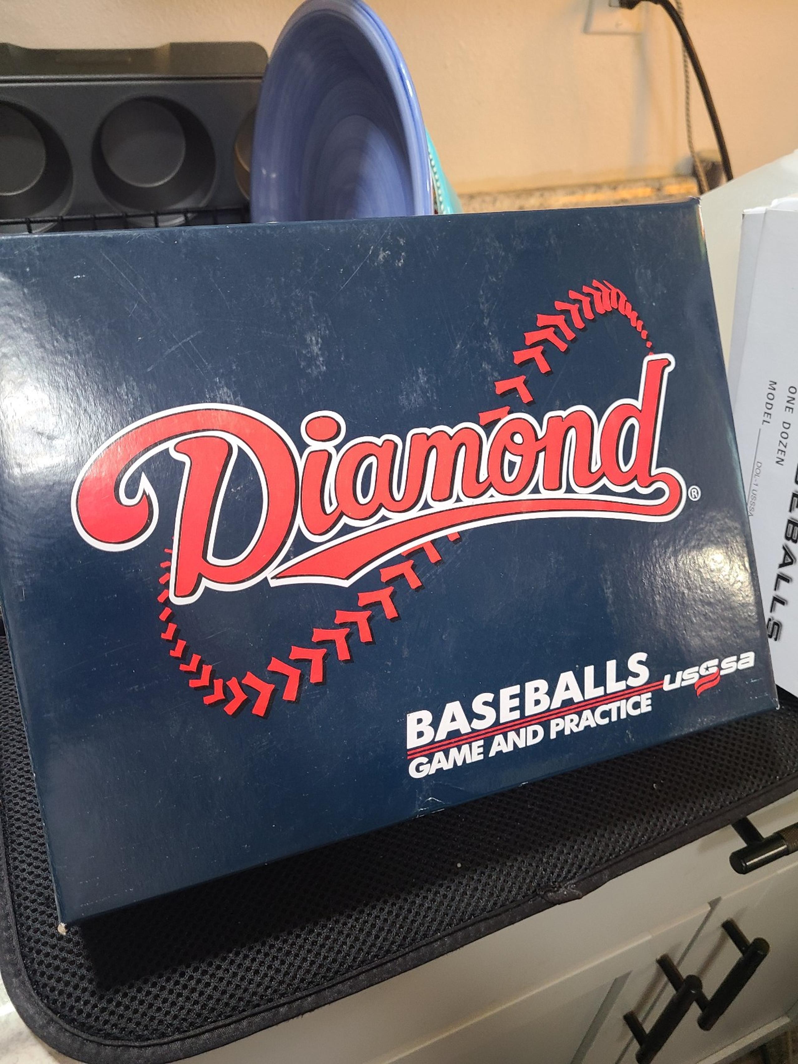 New Cases of 20 BRAND NEW Diamond Baseballs  Each Factory Sealed in Box