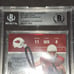 Larry Fitzgerald autographed card Beckett COA