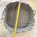 2 Gray rope Basket