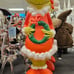 Dr Seuss Grinch Christmas Wreath Blow Mold lighted decor 24