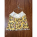Anokhi Cotton Monika Halter Cami Tank Top Yellow Floral Print Large NWT