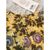 Anokhi Cotton Monika Halter Cami Tank Top Yellow Floral Print Large NWT