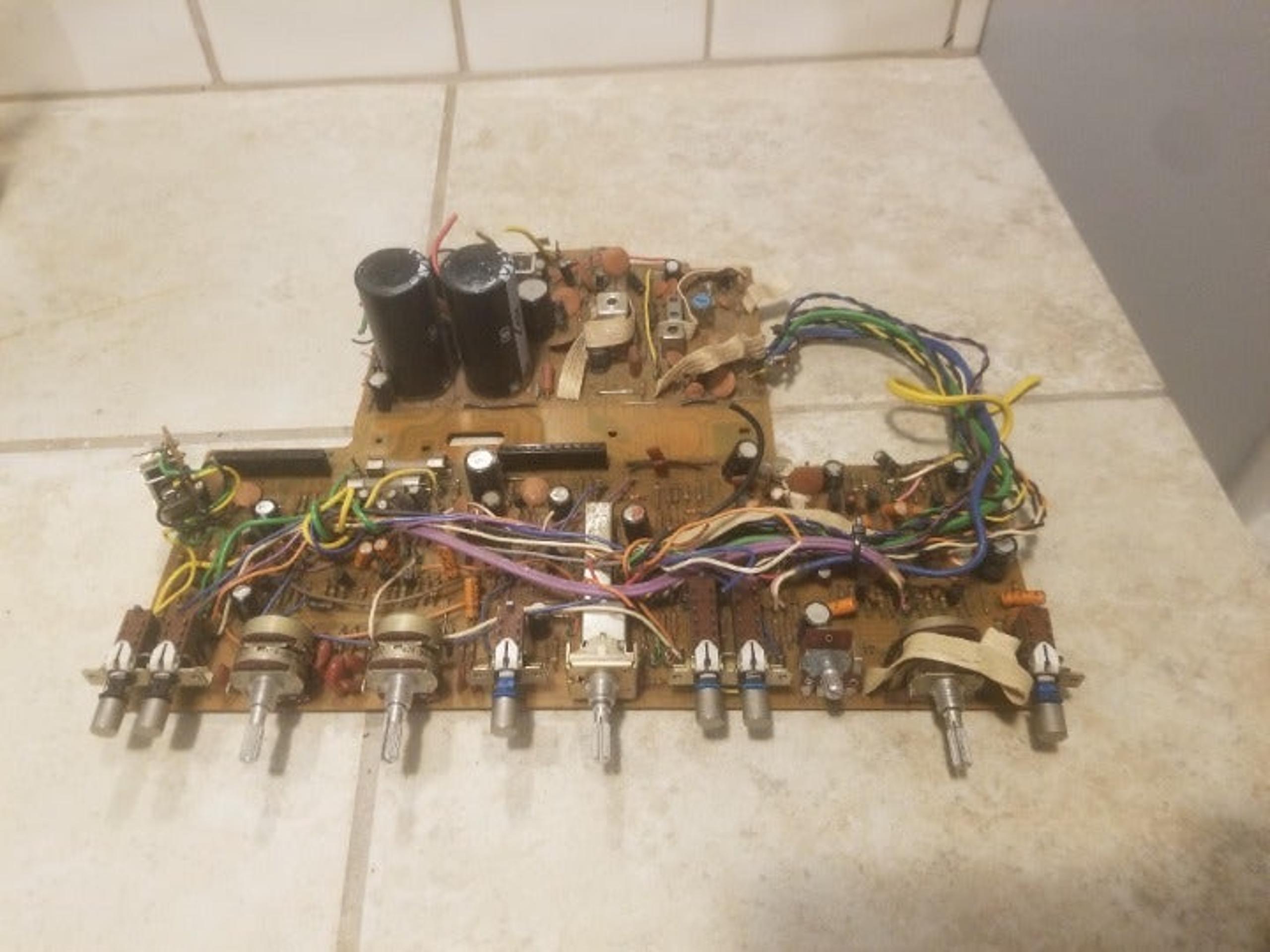 PIONEER SX-680 -  COMPLETE MAIN BOARD ASSEMBLY - GWM-117-B - FREE SHIPPING