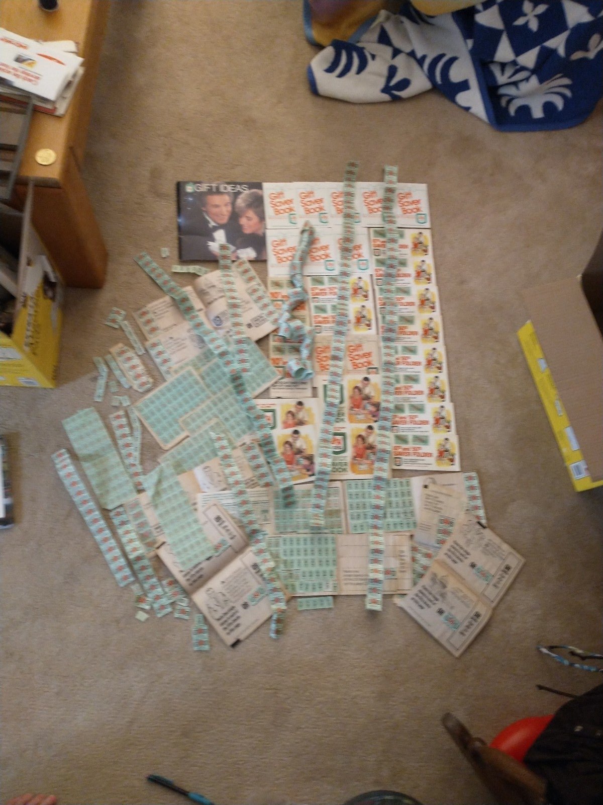 S&H Green Stamp Lot Books Stamps & Catalog