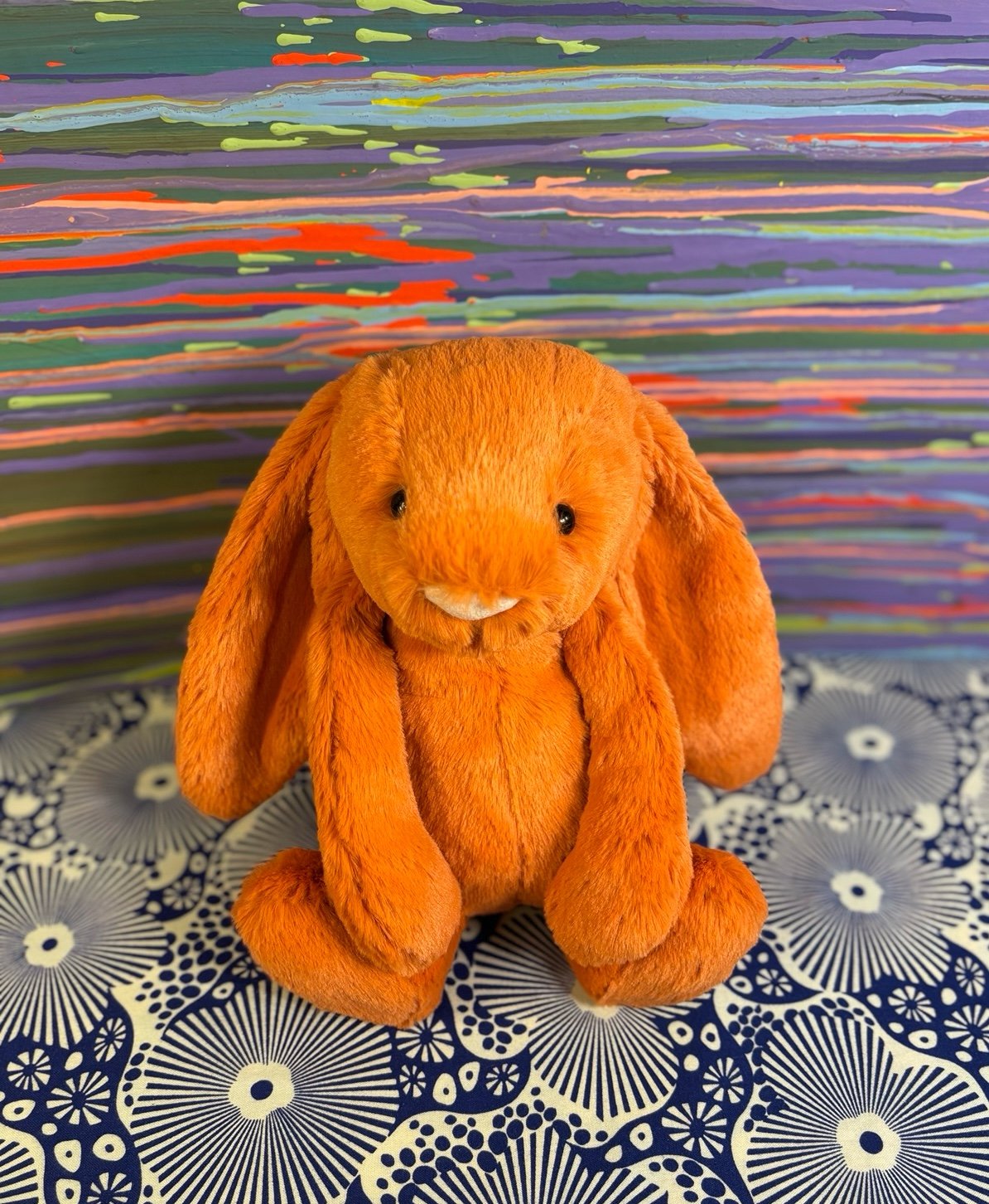 NWT Jellycat Bashful Tangerine Bunny! Pumpkin Bunny? Fast Shipping!