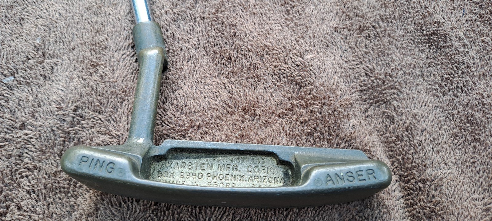 golf clubs PING ANSER KARSTEN 85068 vintage putter 35 RH original grip