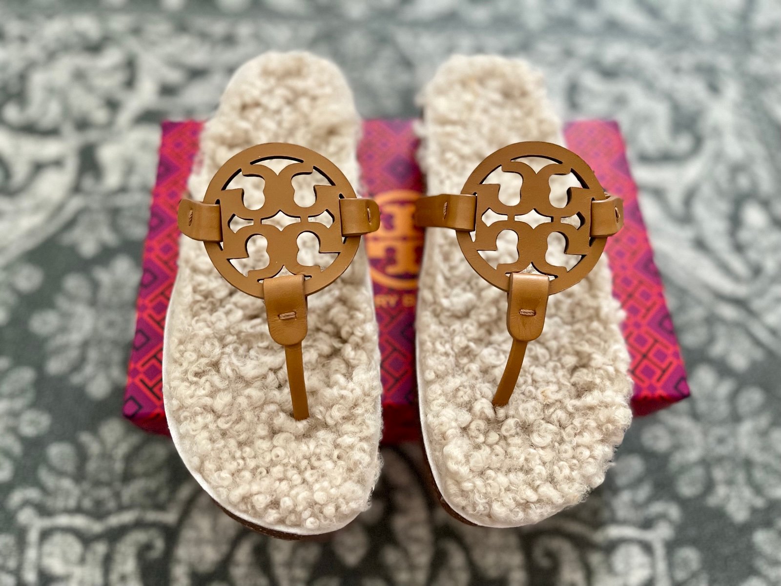 Tory Burch Miller Cloud Shearling
