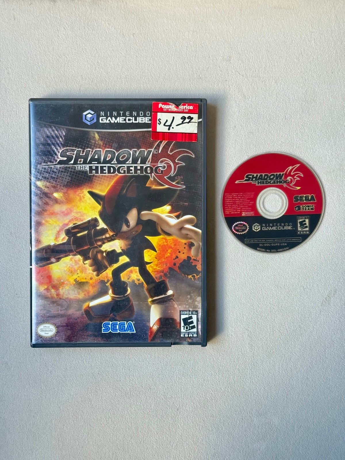 Shadow the Hedgehog for Nintendo Gamecube