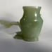 Chinese jade vase with wood stand