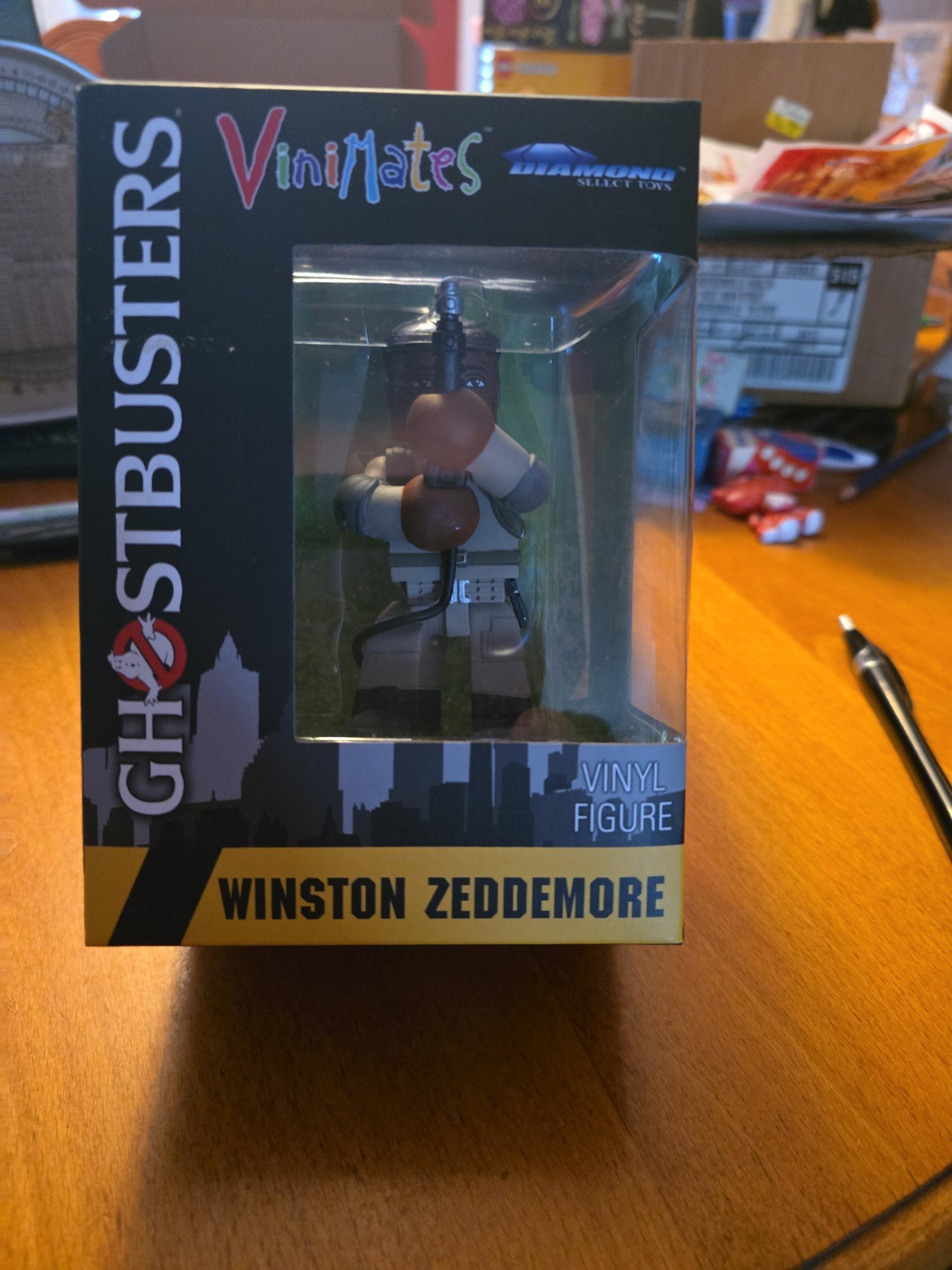 Ghostbusters Winston Zeddemore Vinimates Horror Vinyl Figure new in box.