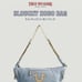 True Religion Horseshoe Logo Slouchy Hobo Denim Bag
