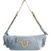 True Religion Horseshoe Logo Slouchy Hobo Denim Bag