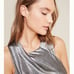 Anthropologie jaden shimmer halter top s