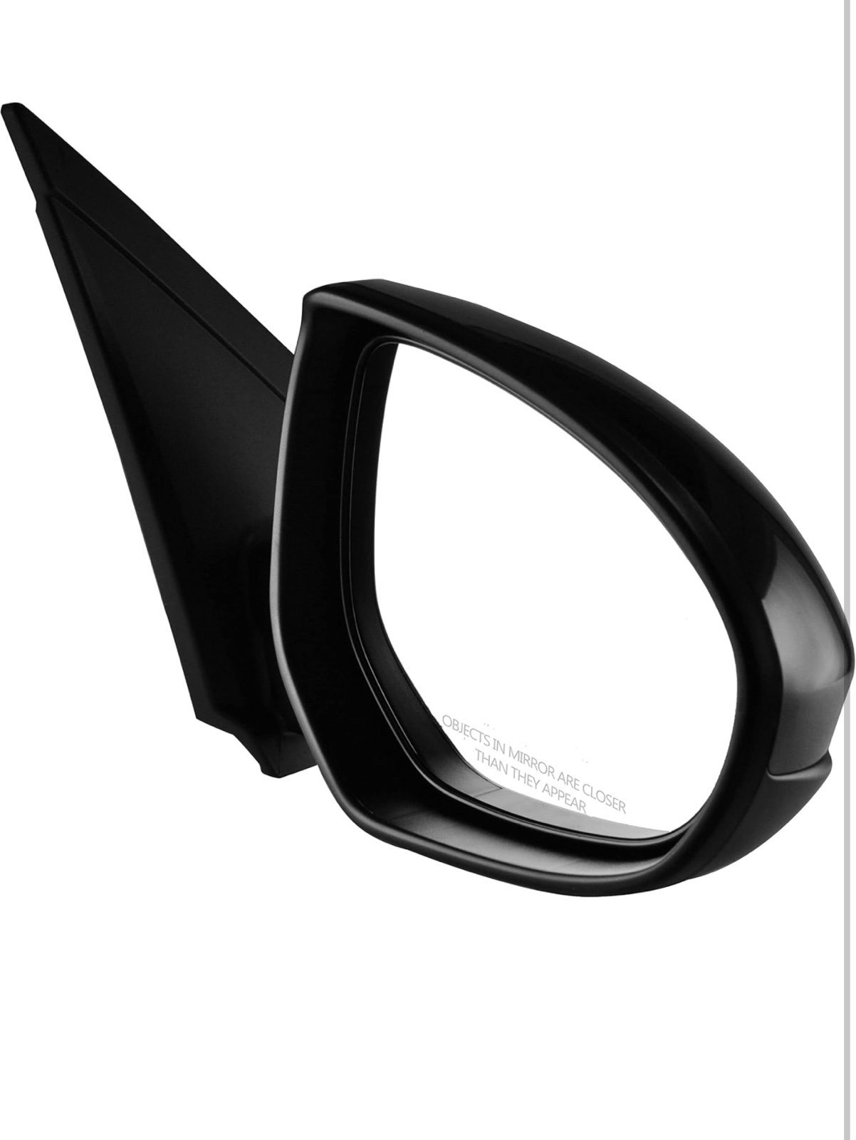 Dependable Direct Right Passenger Side Textured Unpainted Side View Mirror