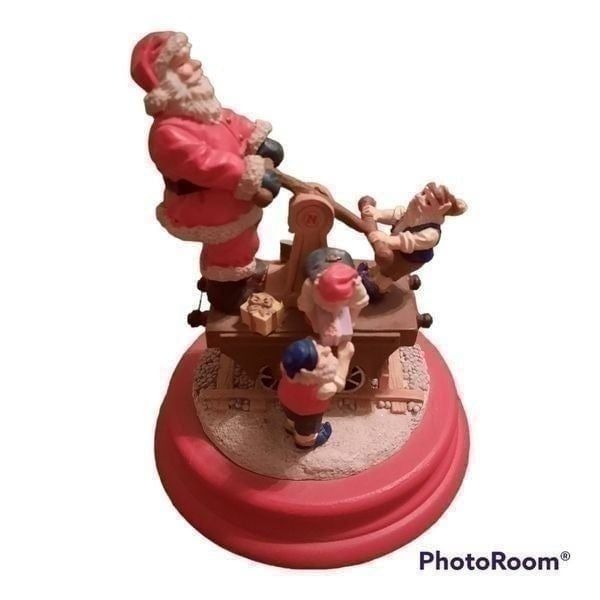 Dept 56 Santa on Railcar