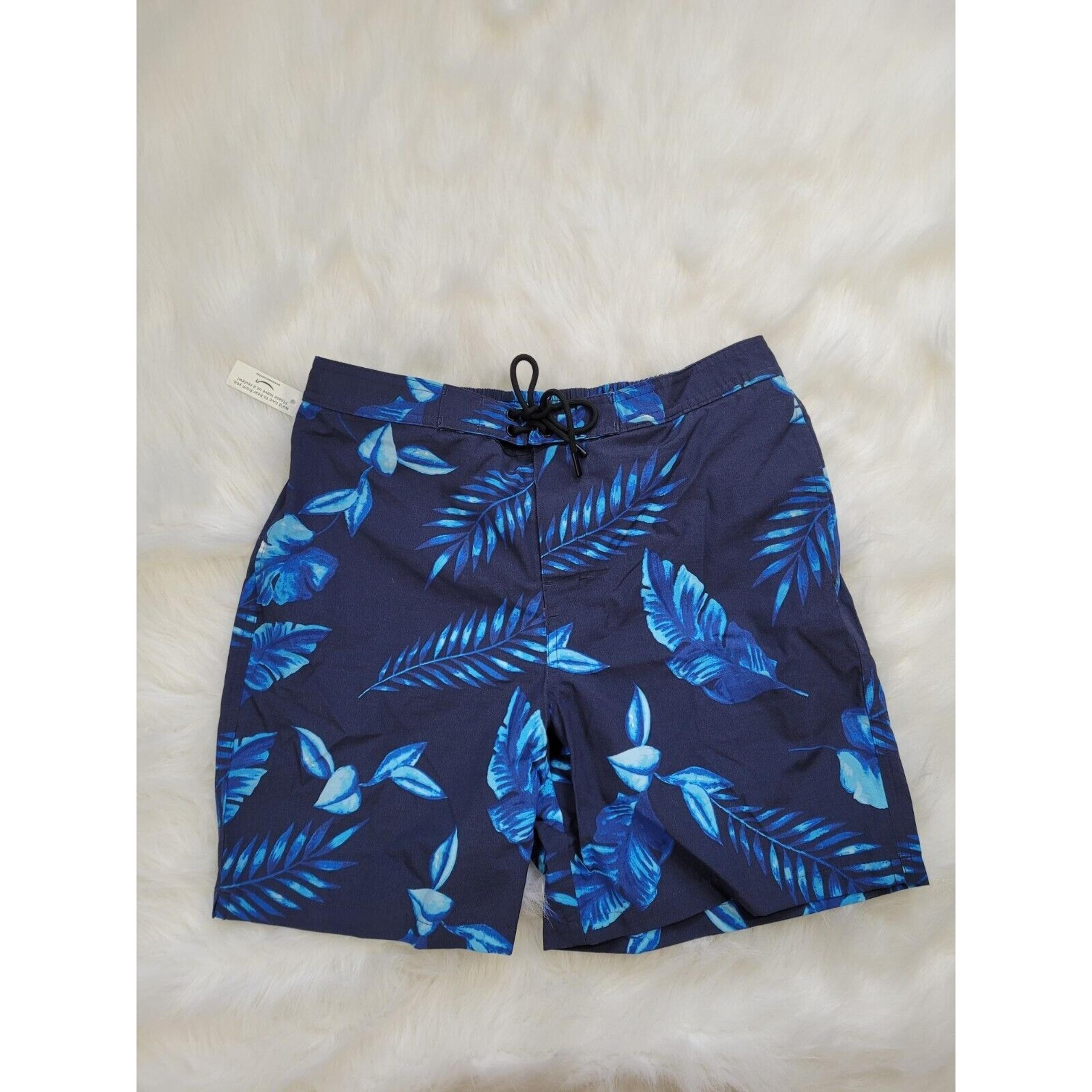 Amazon Men's Swimming Trunks Boardshorts Swim Bottoms Size 32