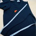 Vintage AMF - 50s Knit V-Neck Sweater Size 44 (large) Varsity Letter W Orange