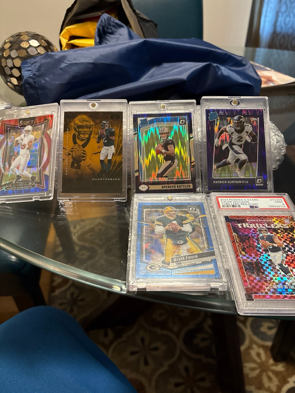 NFL panini prizm cards