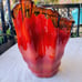 Vintage Art Glass Handkerchief Bowl / Centrepiece | Japanese Glass