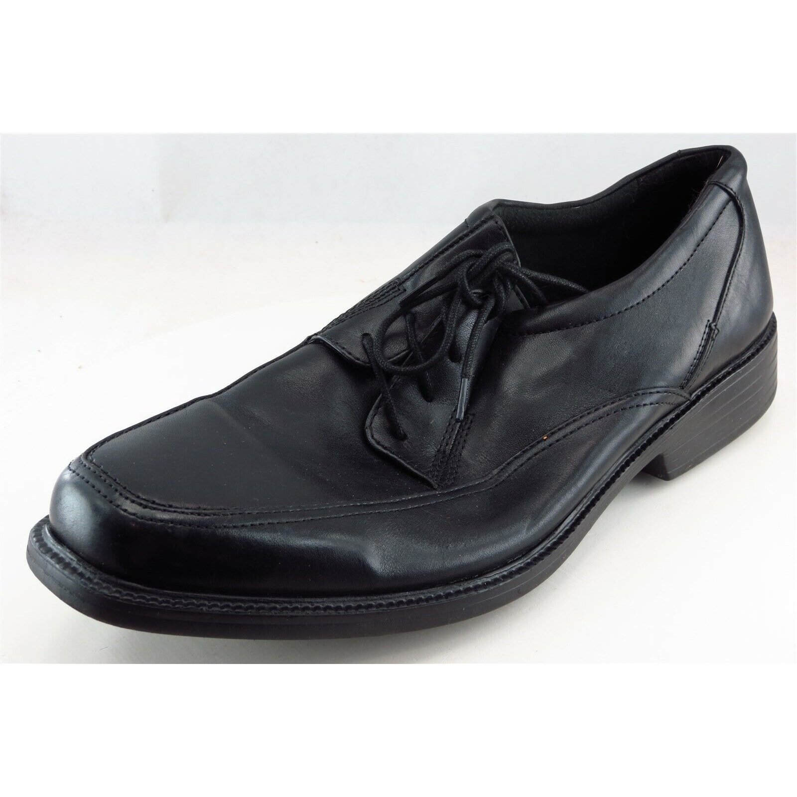 Bostonian Derby Oxfords Black Leather Men Shoes Size 14 Medium