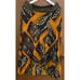 Platinum By Dorothy Schoelen Midi Wrap Skirt Tribal Abstract Print Women’s Sz 4