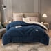 Quilted Warm Comforter, Milk Velvet Quilt Core, Milk Velvet In One Side,-qrg