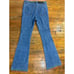 Alberta Ferretti denim flare jeans medium wash Size 4 made italy