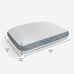 Bedgear Frost Performance Pillow Size 1.0 Cooling Bed Pillow Hypoallergenic